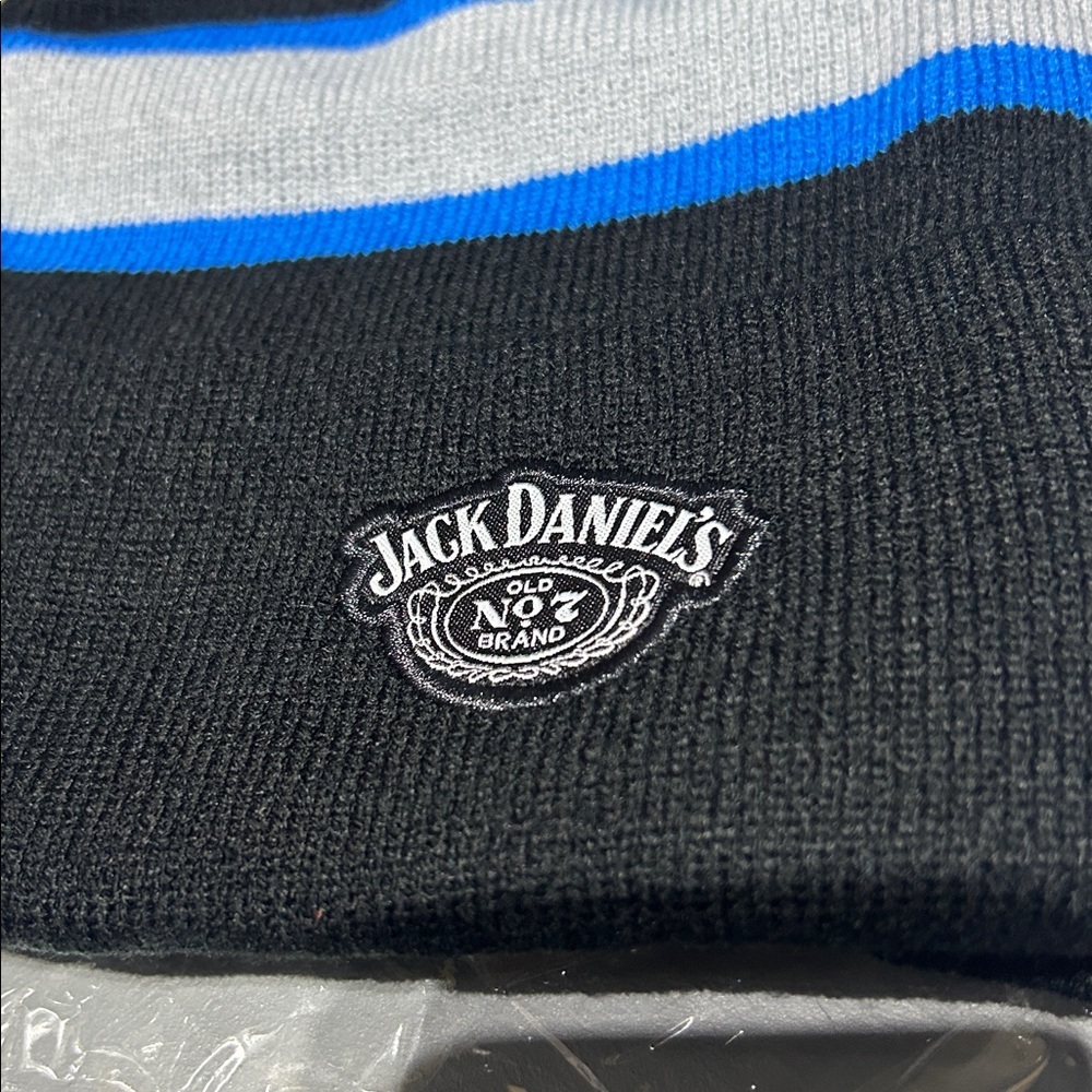 NFL Detroit Lions x Jack Daniels Winter Beanie Hat - Picture 6 of 7